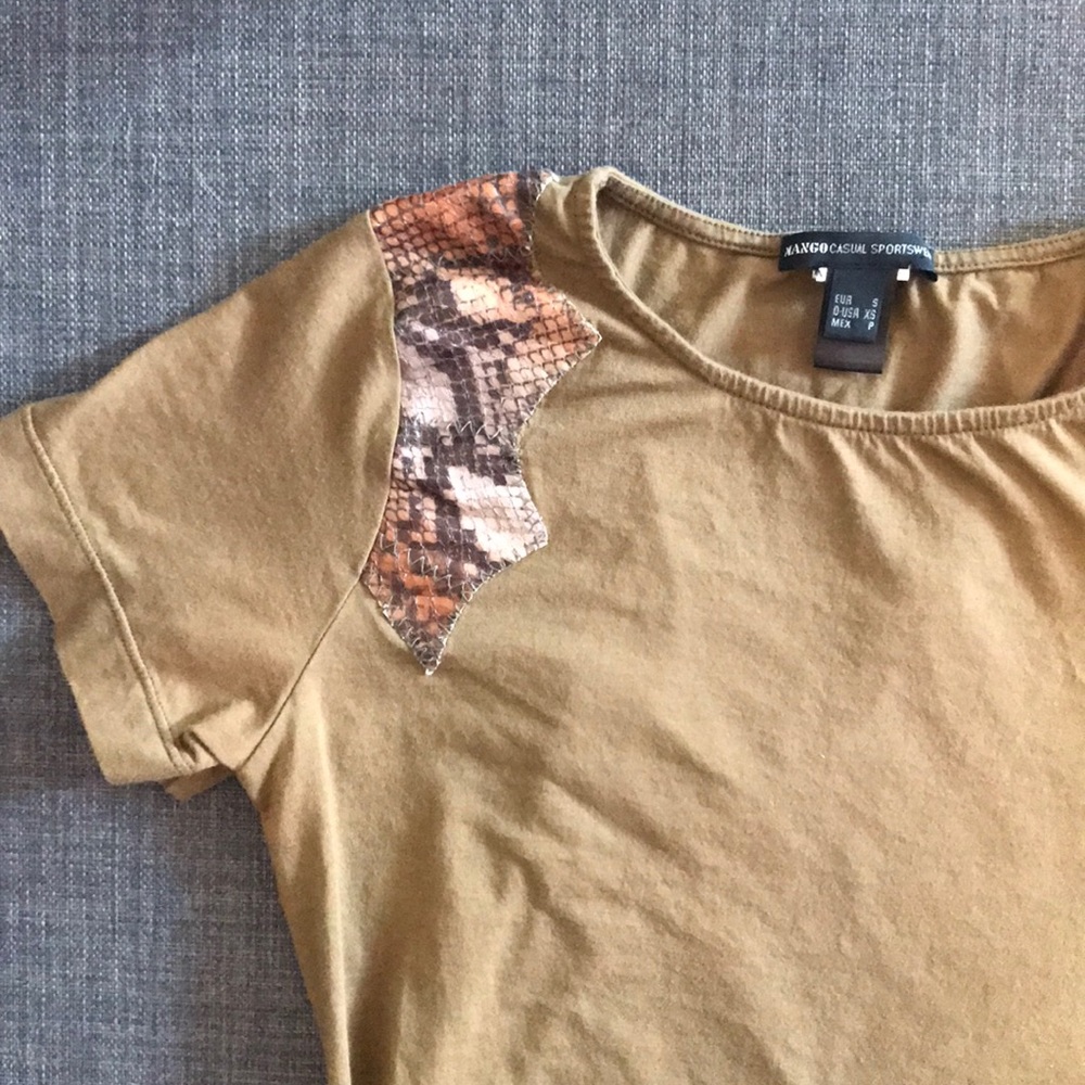 Mango Olive T-shirt